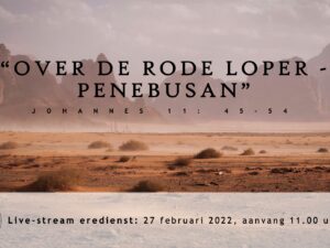 Livestream  Eredienst 27-02-2022 om 11.00 uur Nj. L. Huijzer-Wattimury